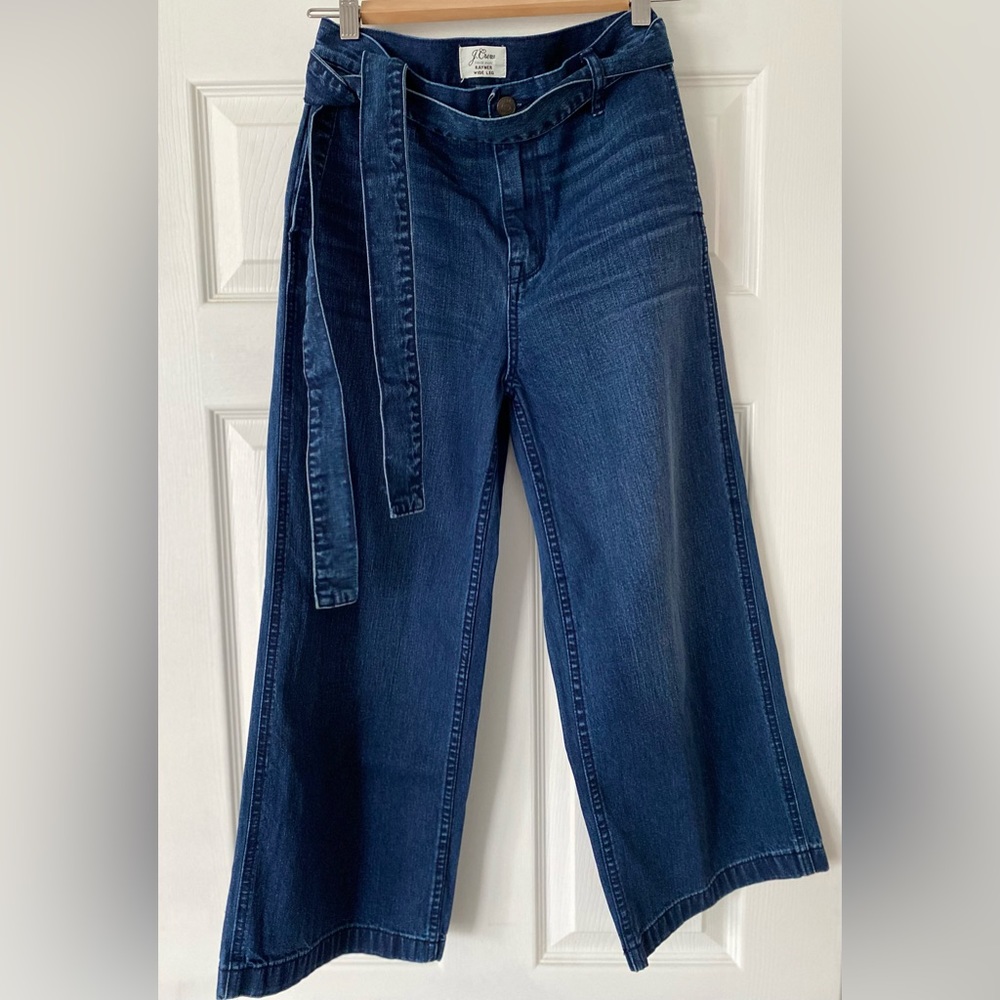 J.Crew Rayner Wide Leg Jeans in size 26
